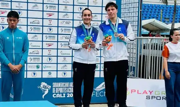 Manuel Iglesias ganó una medalla de bronce en el Sudamericano de Cali