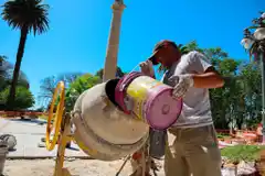 Avanzan las obras en Plaza Constitución