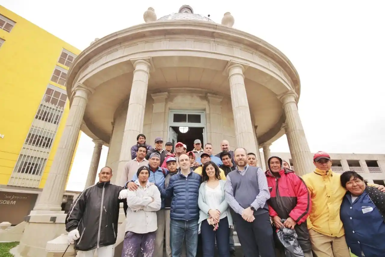 El Oratorio del Cementerio Municipal recuperó su brillo