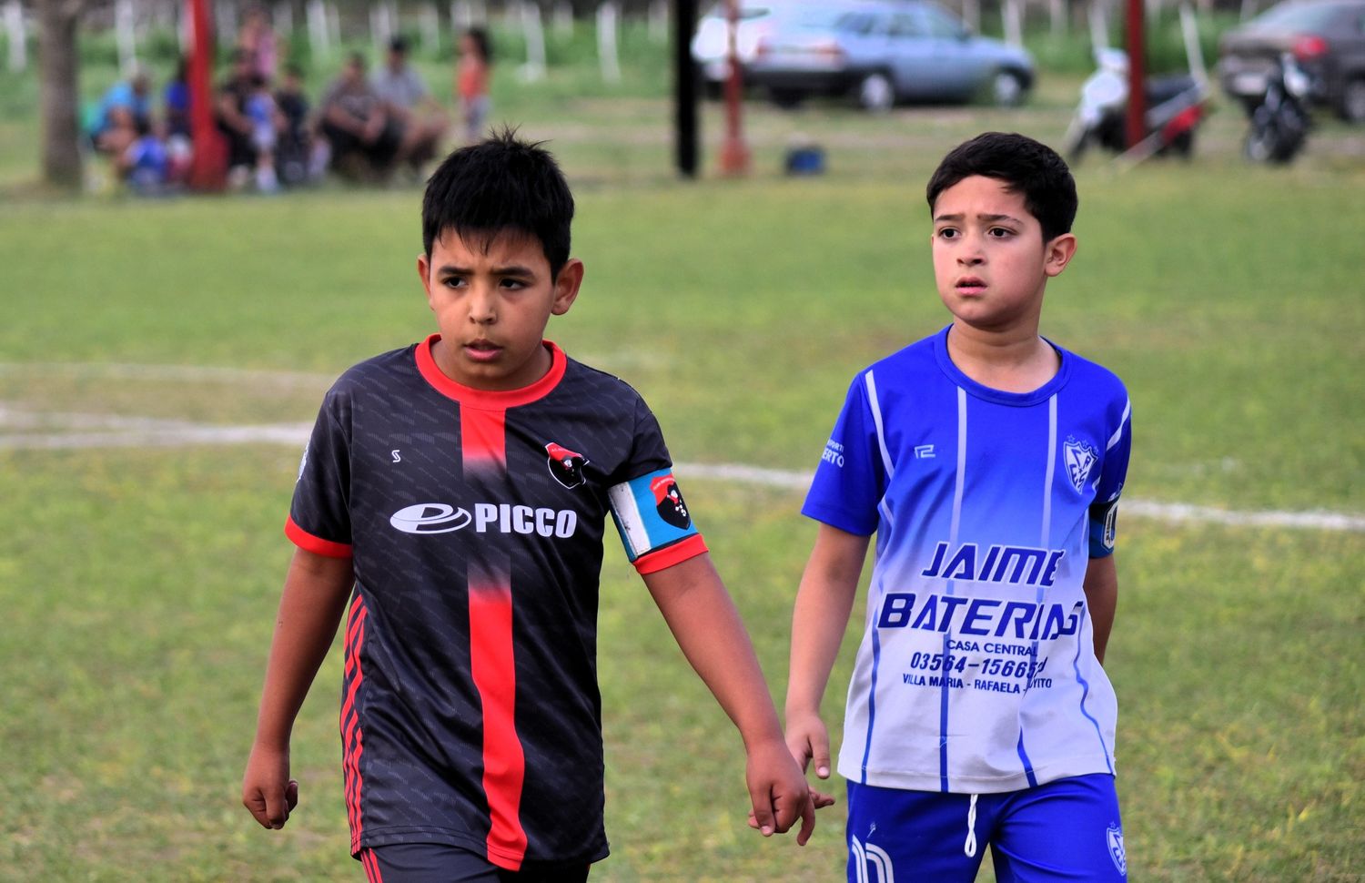 Jornada sabatina de fútbol.