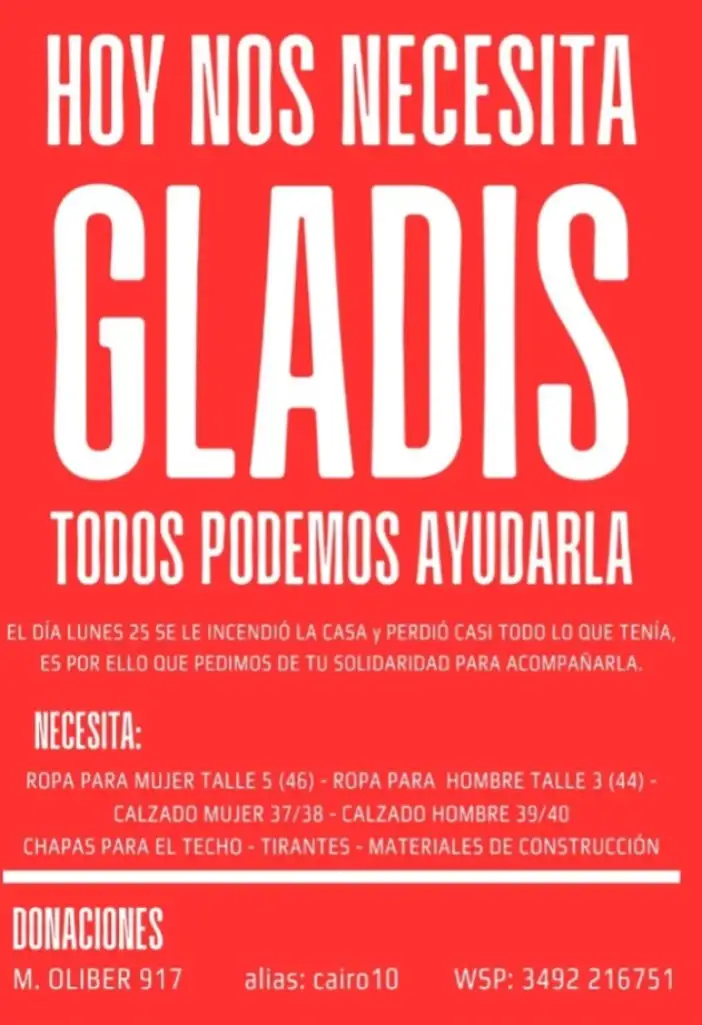 incendio jesus y gladis
