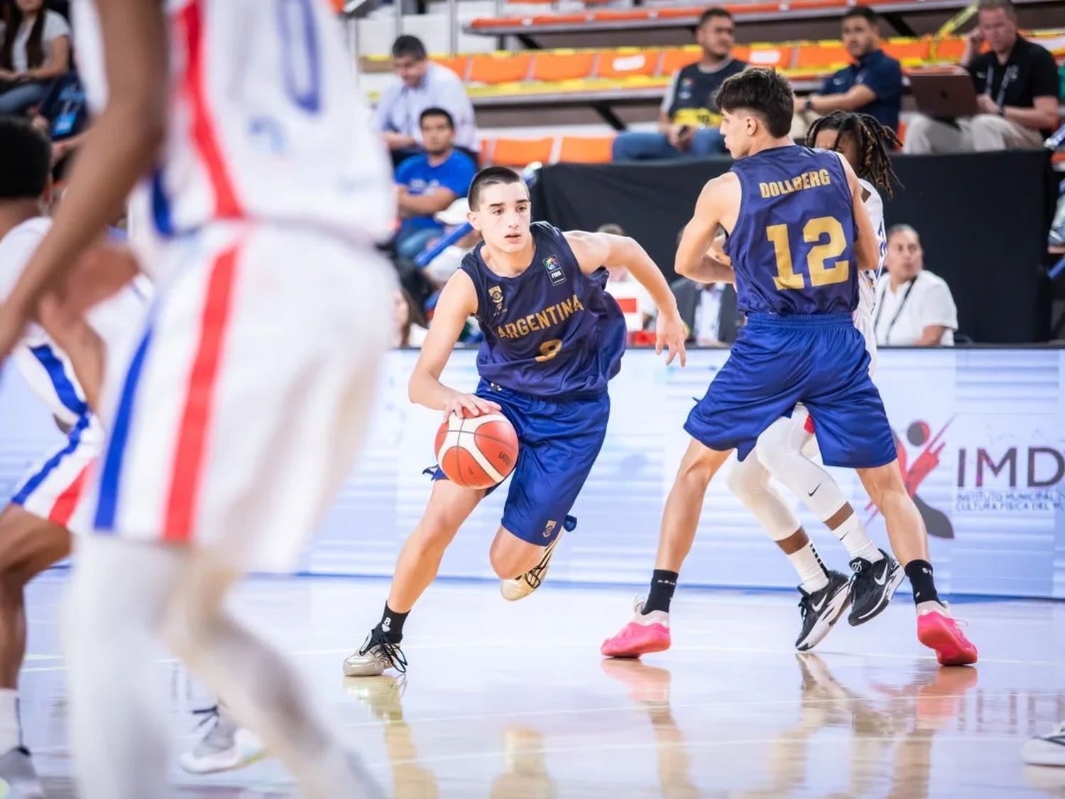 Argentina no pudo sostener la ventaja y cayó en su debut en la Americup U16