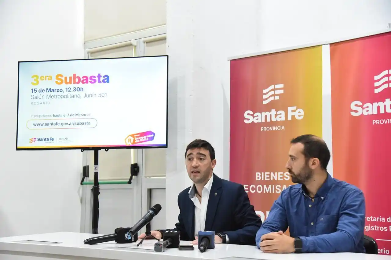 Matías Figueroa Escauriza en el momento del anuncio.