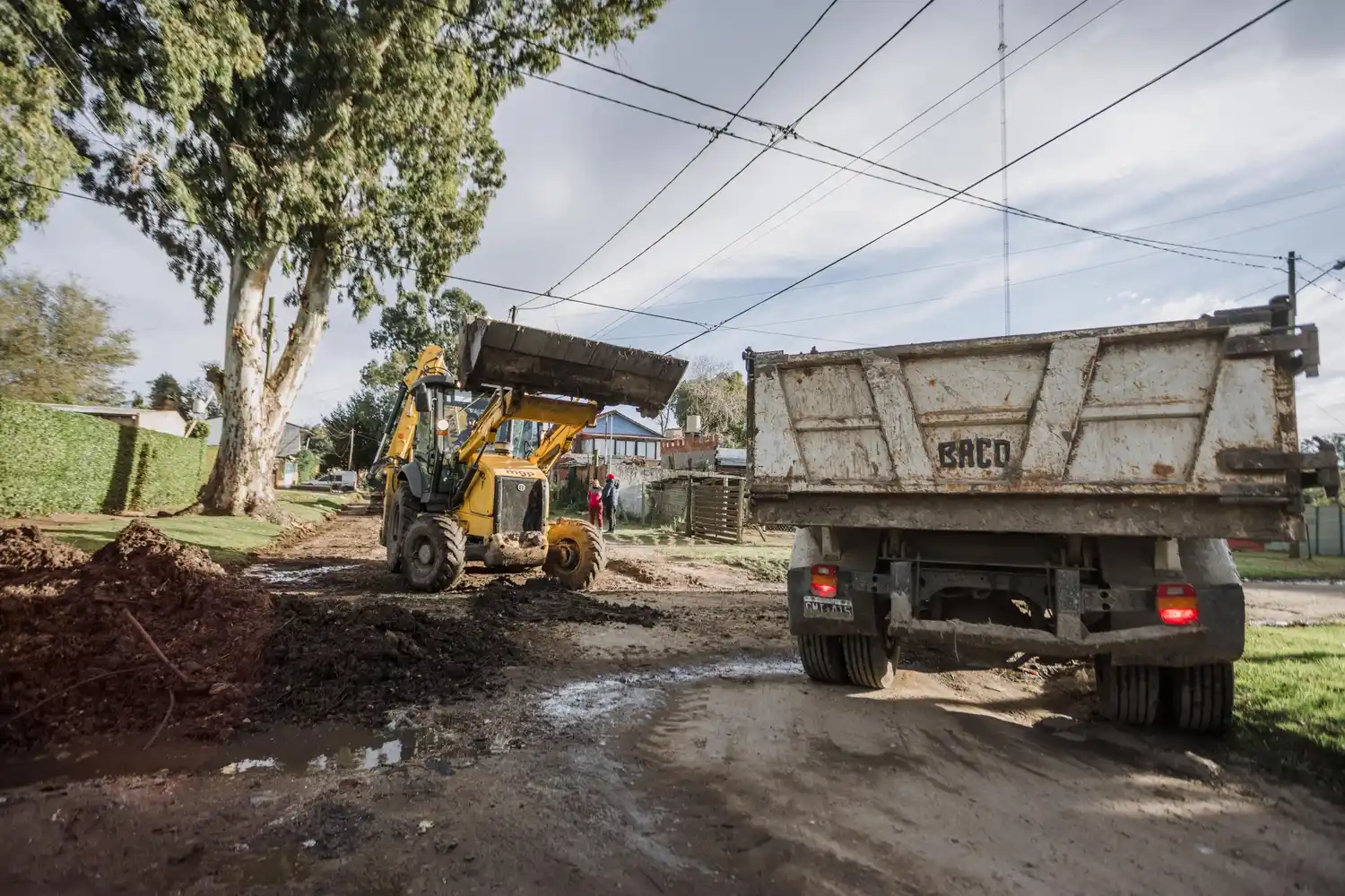 El Municipio reparó más de 550 cuadras en Batán y barrios linderos a la Ruta 88
