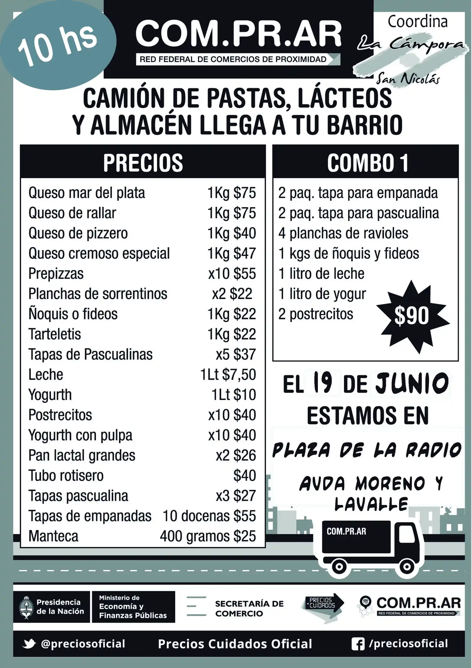San Nicolás: Pastas, lácteos y productos de limpieza para todos