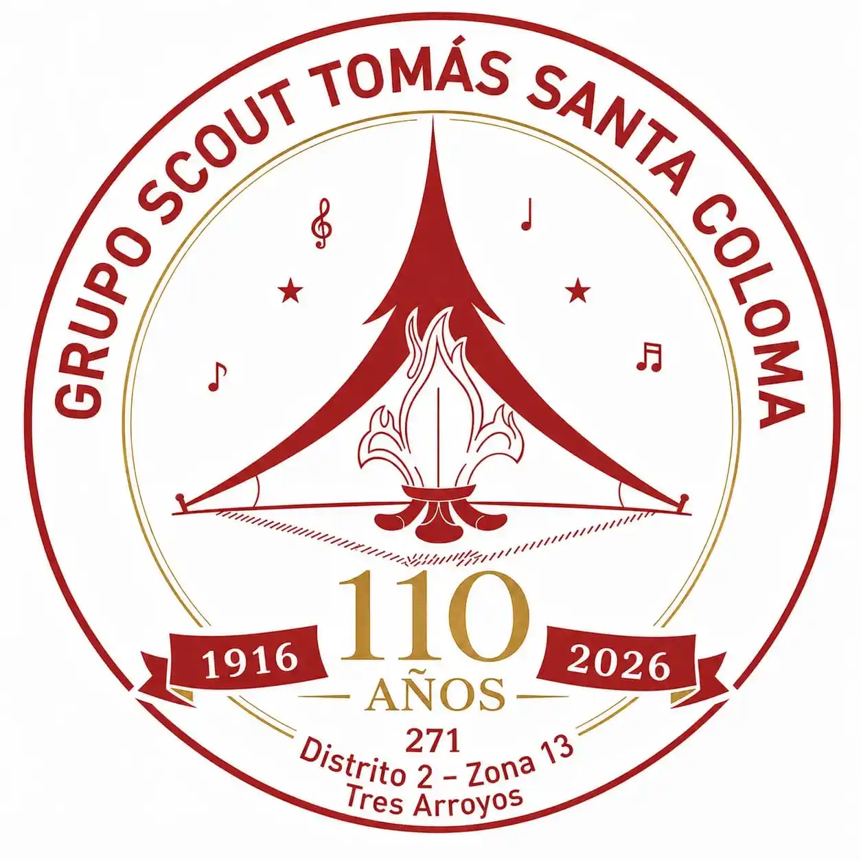 Aniversario del grupo scout Santa Coloma