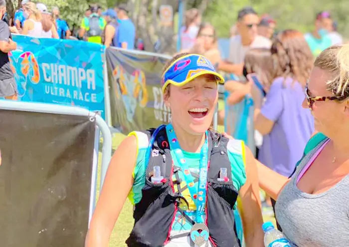Etelvina Deguer volvió a sentirse cómoda en las sierras