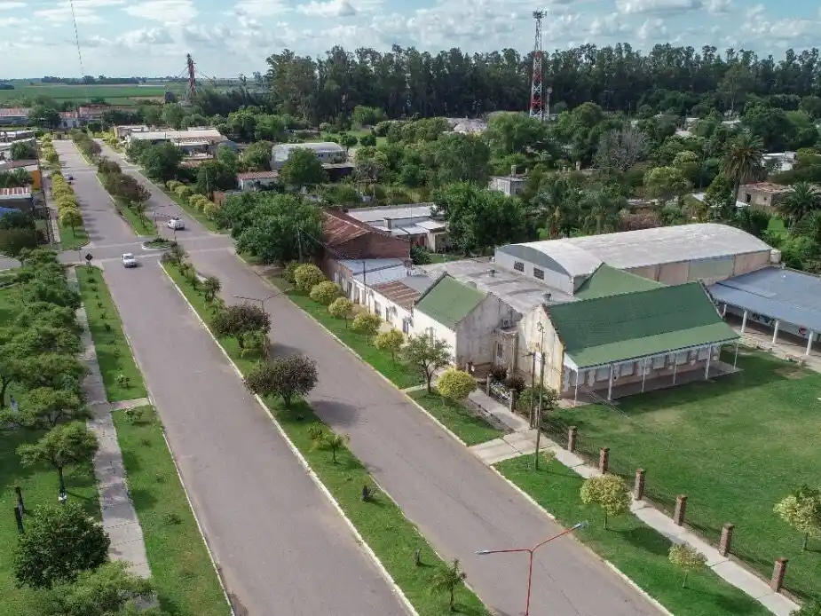 La localidad de Chapuy, gobernada con "mano de hierro" por Jorge Marmiroli. Foto: Archivo