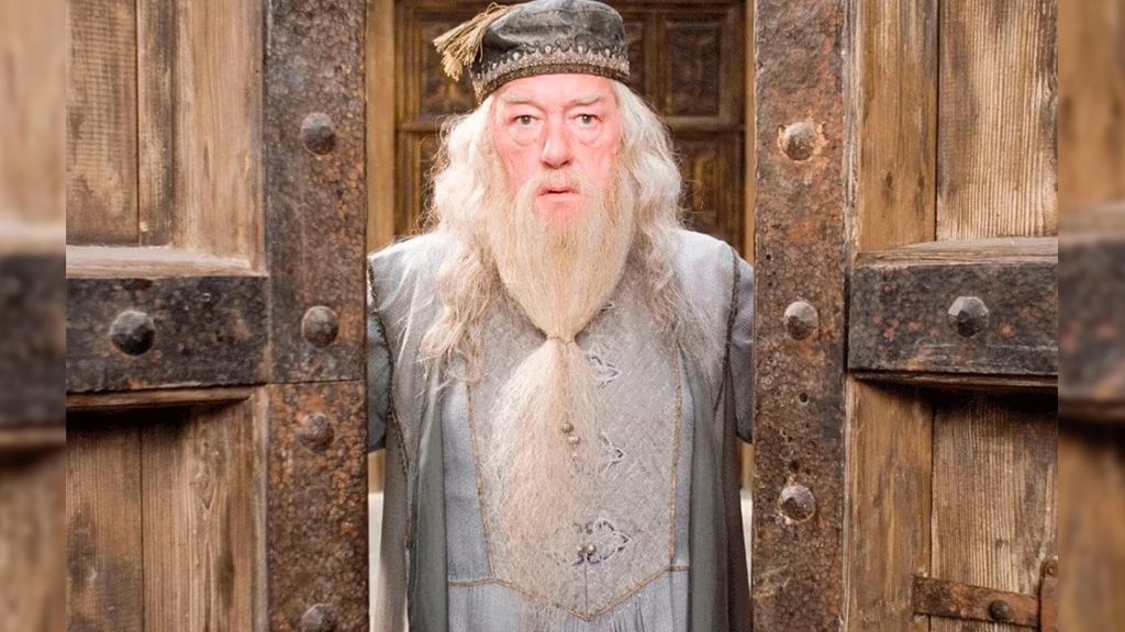 Michael Gambon como Dumbledore