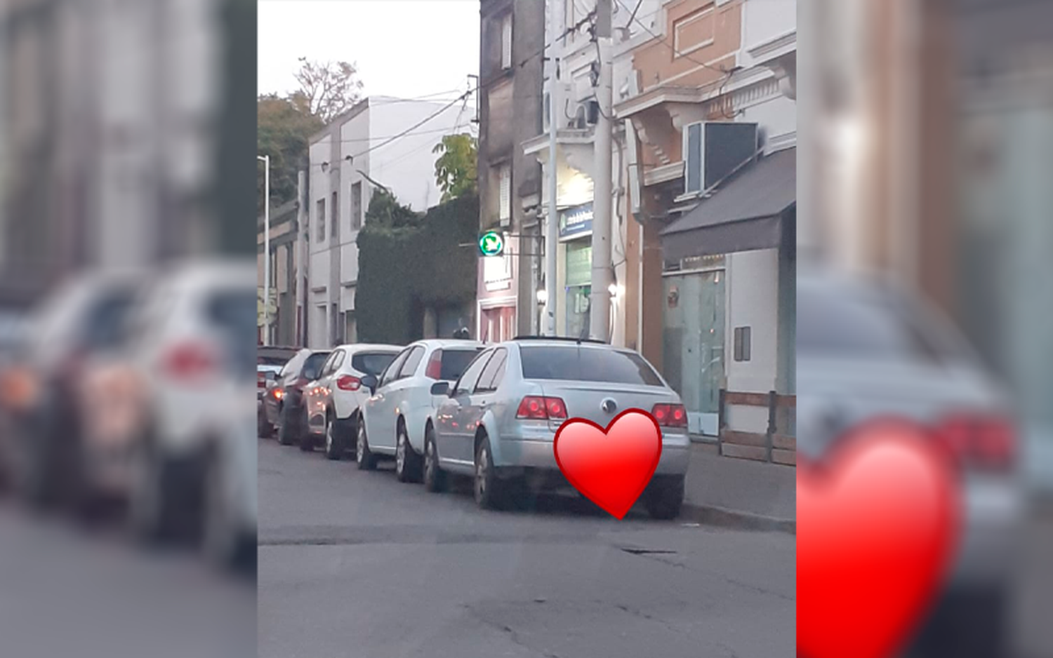 Reclamo: “Mal estacionado”