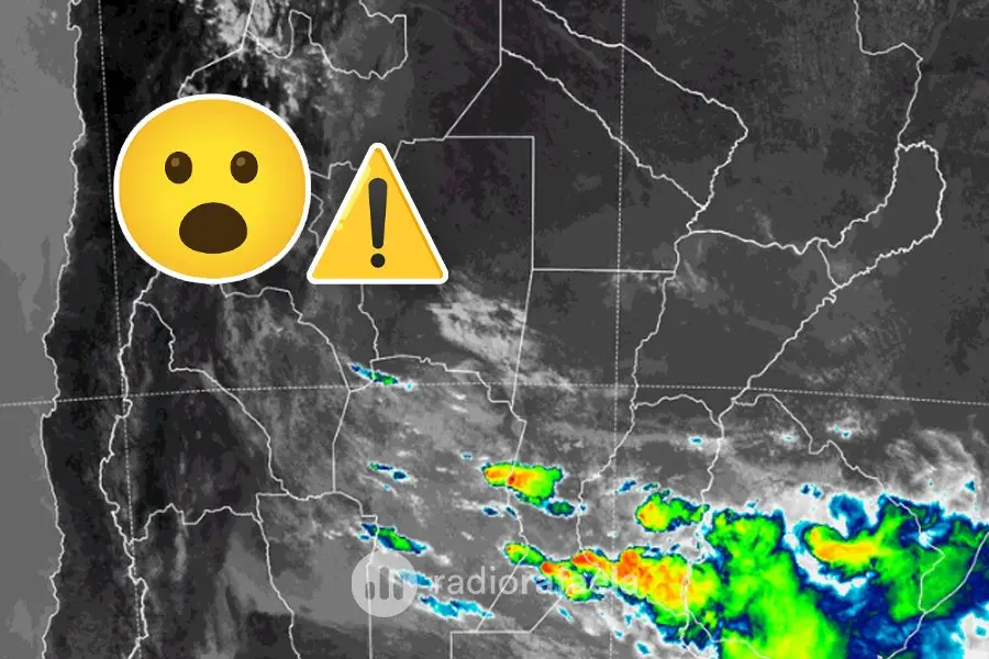 ¿Se viene el agua, por fin? Alerta a corto plazo por tormentas para nuestra ciudad y la zona
