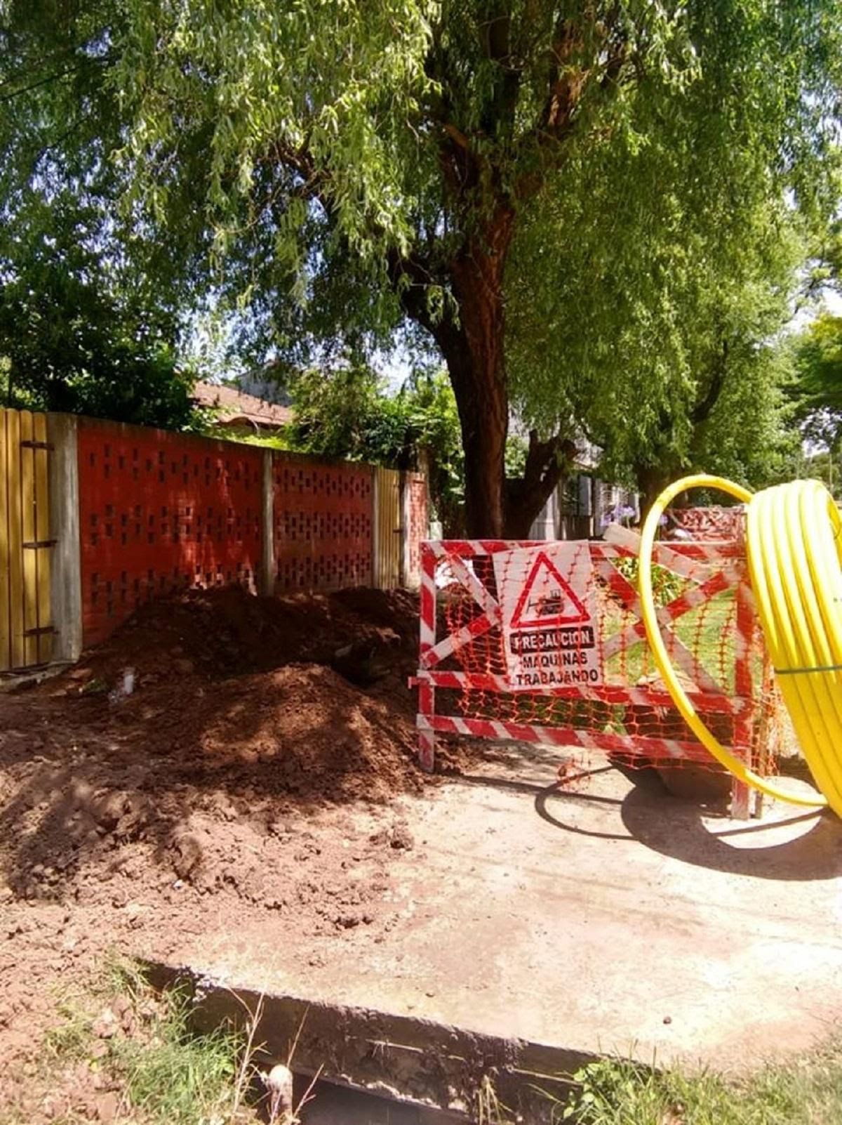 El municipio de Tigre avanza con la construcción de una nueva red de gas en El Talar