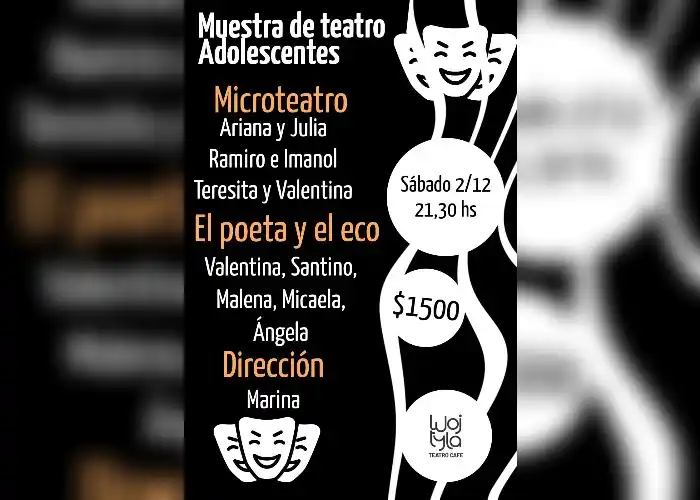 Teatro Wojtya: Adolescentes