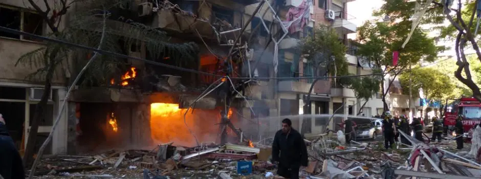 Explosión en Rosario: 8 muertos y 63 heridos