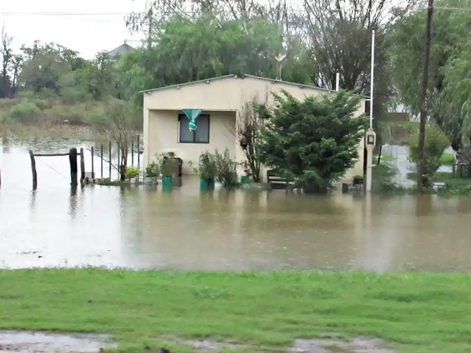 Las precipitaciones afectaron a la ciudad de Hasenkamp