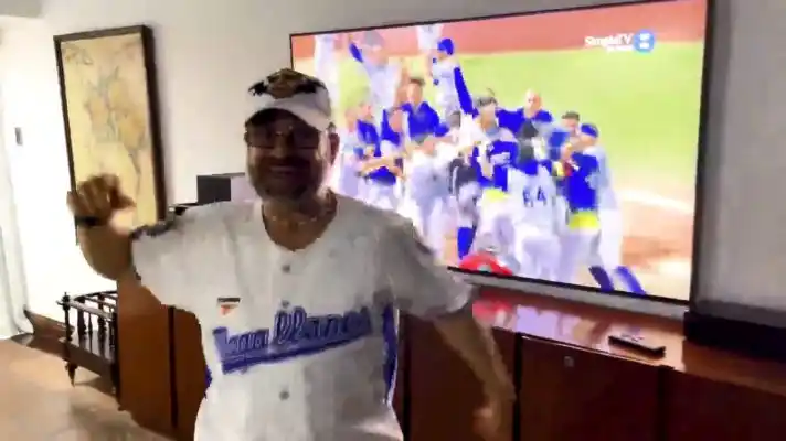 LA DRACUTV DE LACAVA: así celebró el gobernador de Carabobo el triunfo del Magallanes