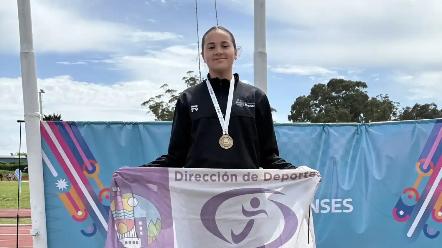 Juanita Souto dialogó tras ganar el oro en los Juegos Bonaerenses