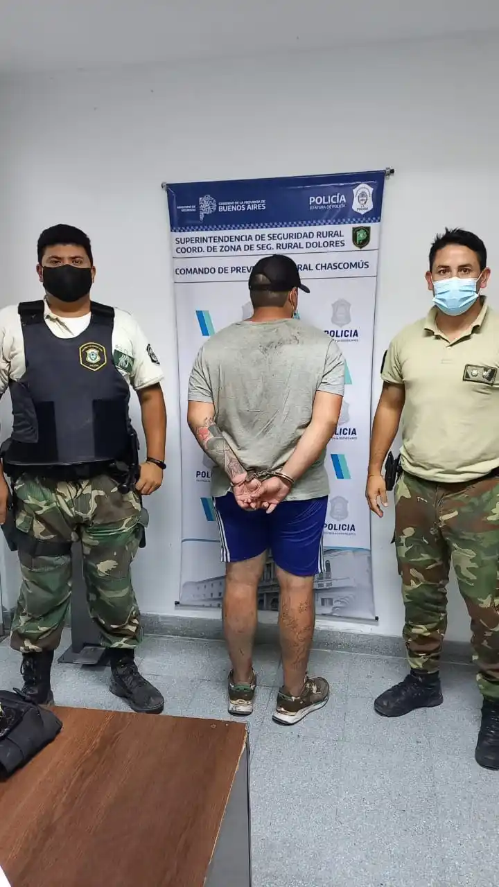 Cuatro aprehendidos por usurpar un campo en Gándara