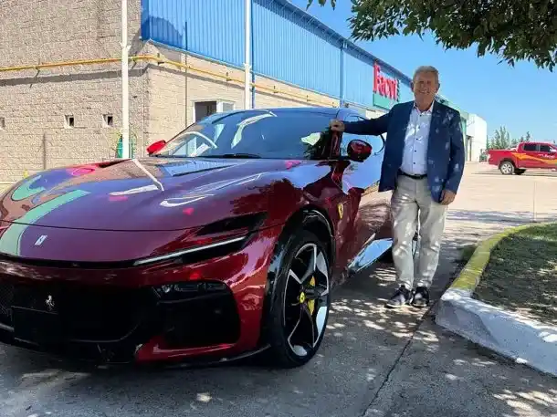 Llegó a Argentina una exclusiva Ferrari Purosangre: ¿quién se la compró?