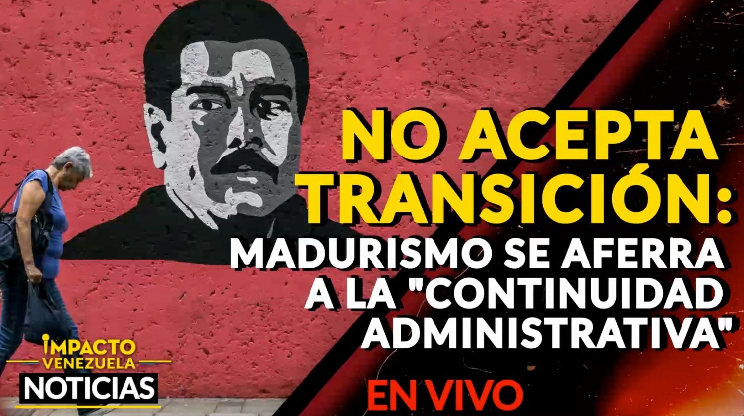 NO ACEPTA TRANSICIÓN: madurismo se aferra a la «continuidad administrativa» -VIDEO