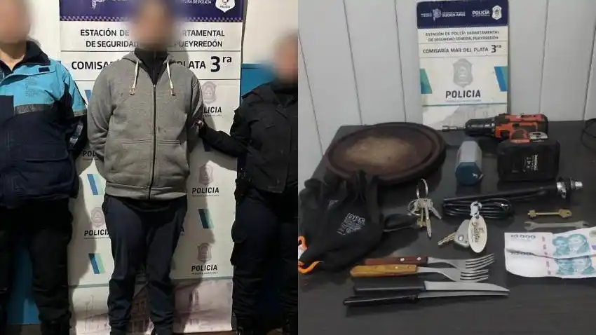 Las cámaras de seguridad lo delataron.