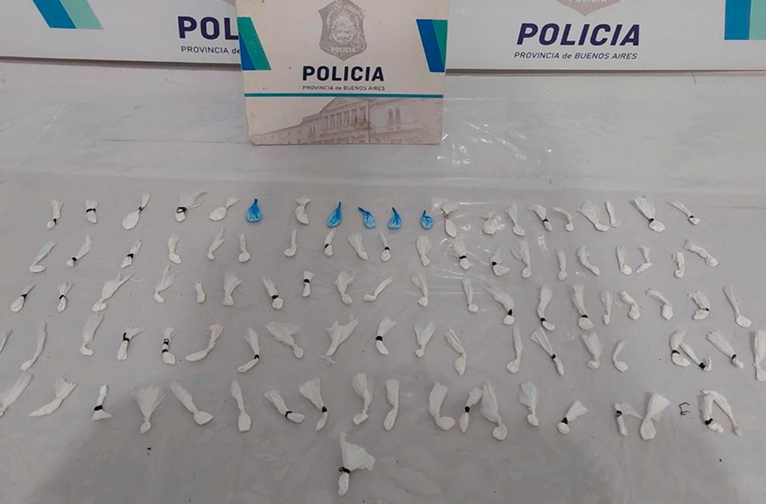 Droga en la Vieja Terminal: caen "Luna" y "Violeta" con 101 envoltorios de cocaína