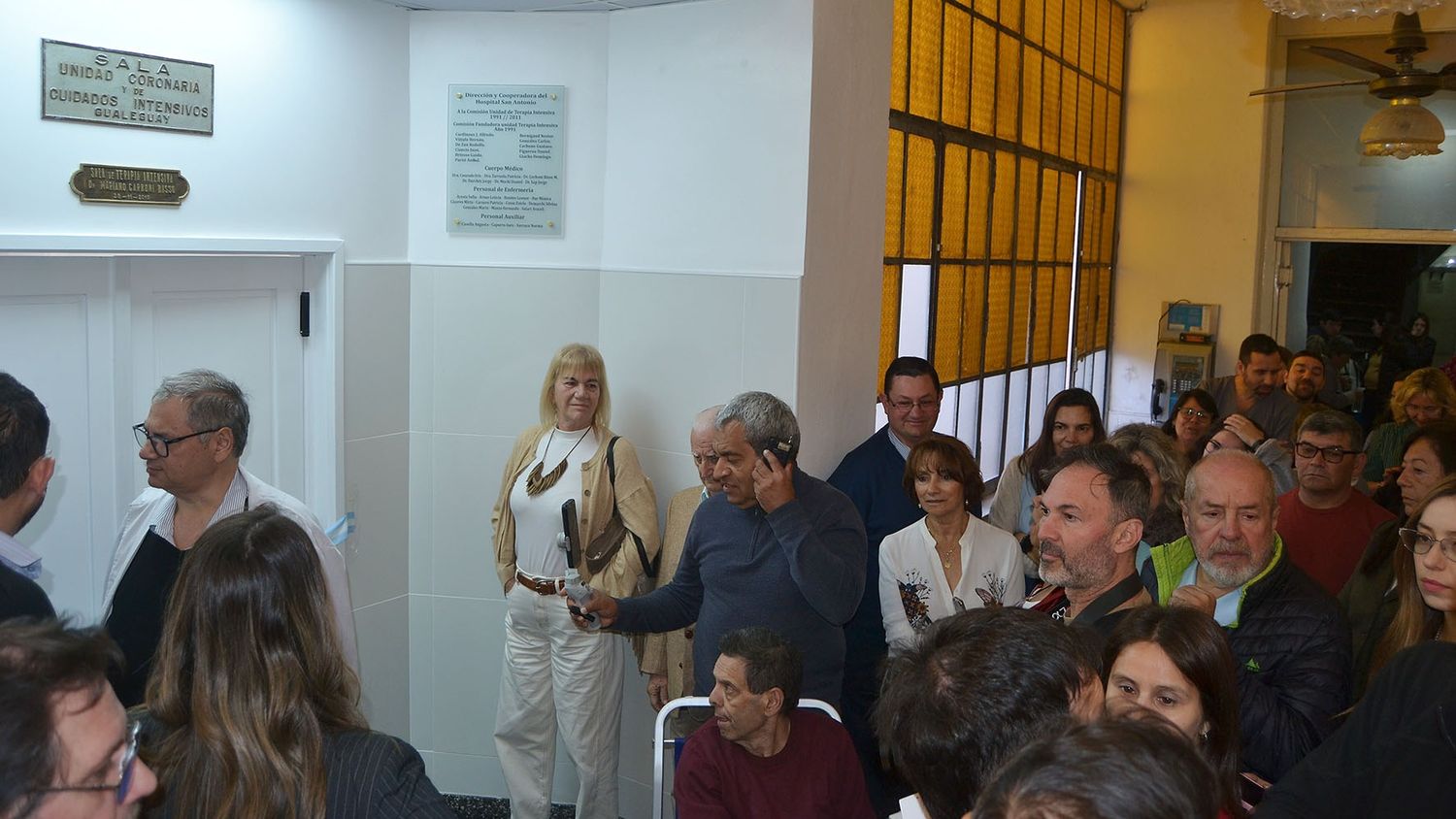 Reinauguraron la sala de Terapia Intensiva del Hospital San Antonio