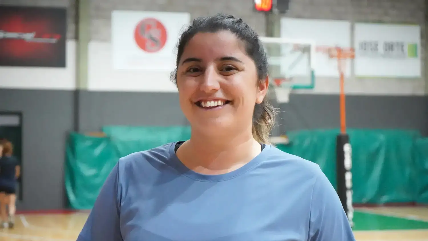 Agustina Simonetti, entrenadora de Centro Basko
