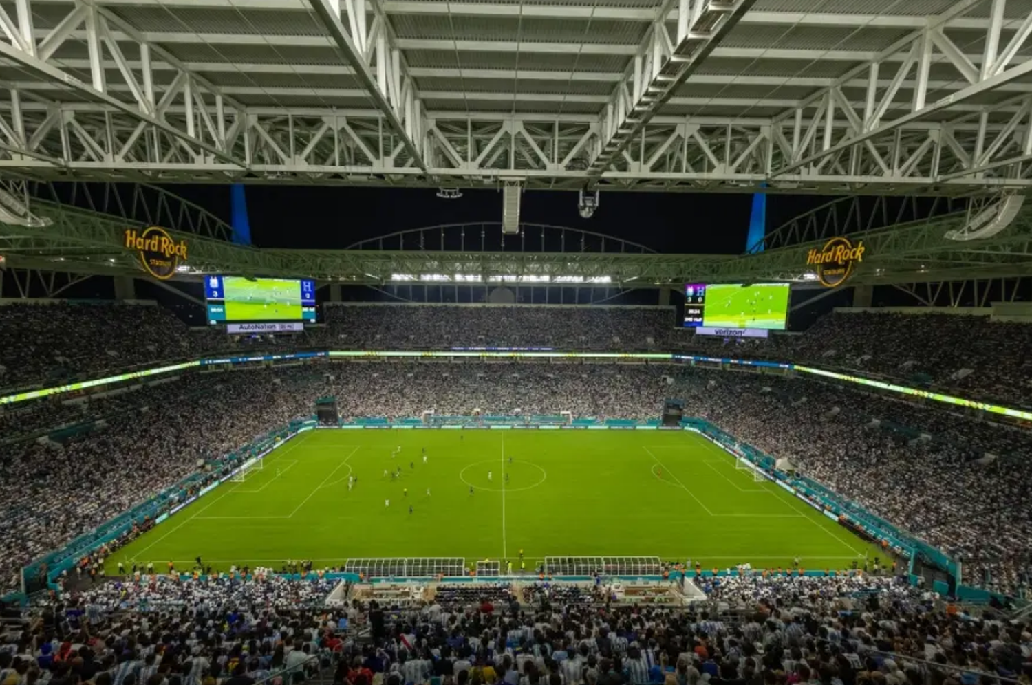 El Hard Rock Stadium de Miami será sede de la final de la Copa América 2024, que se jugará el domingo 14 de julio desde las 21, hora de la Argentina. FOTO: www.conmebol.com