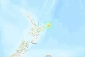 ALERTAS POR OLAS DE TSUNAMI: sismo de magnitud 6,9 sacude costas de Nueva Zelanda