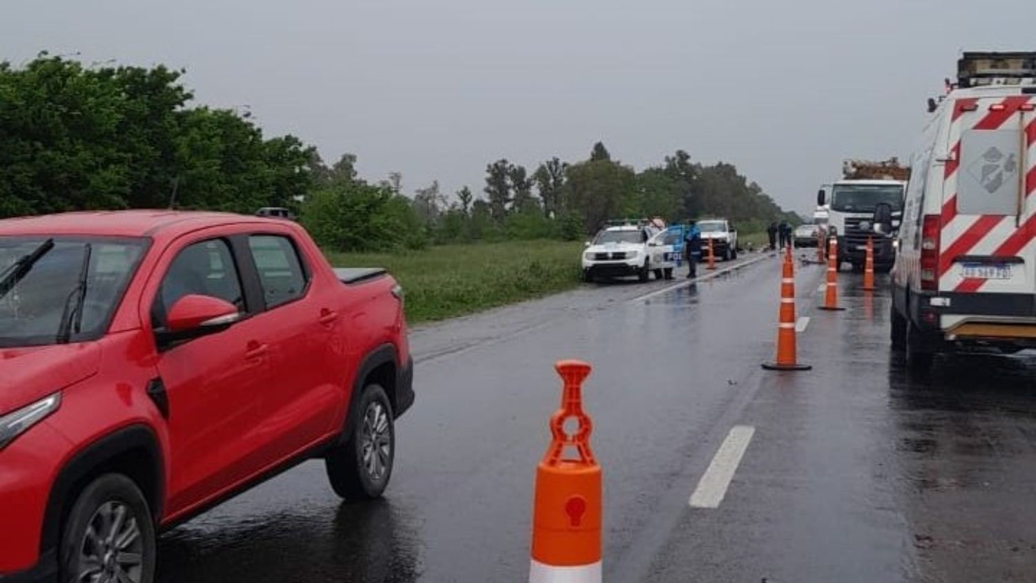 ⚠ Accidente fatal en la Ruta 205: un muerto y varios heridos tras choque entre vehículos a la altura de Roque Pérez