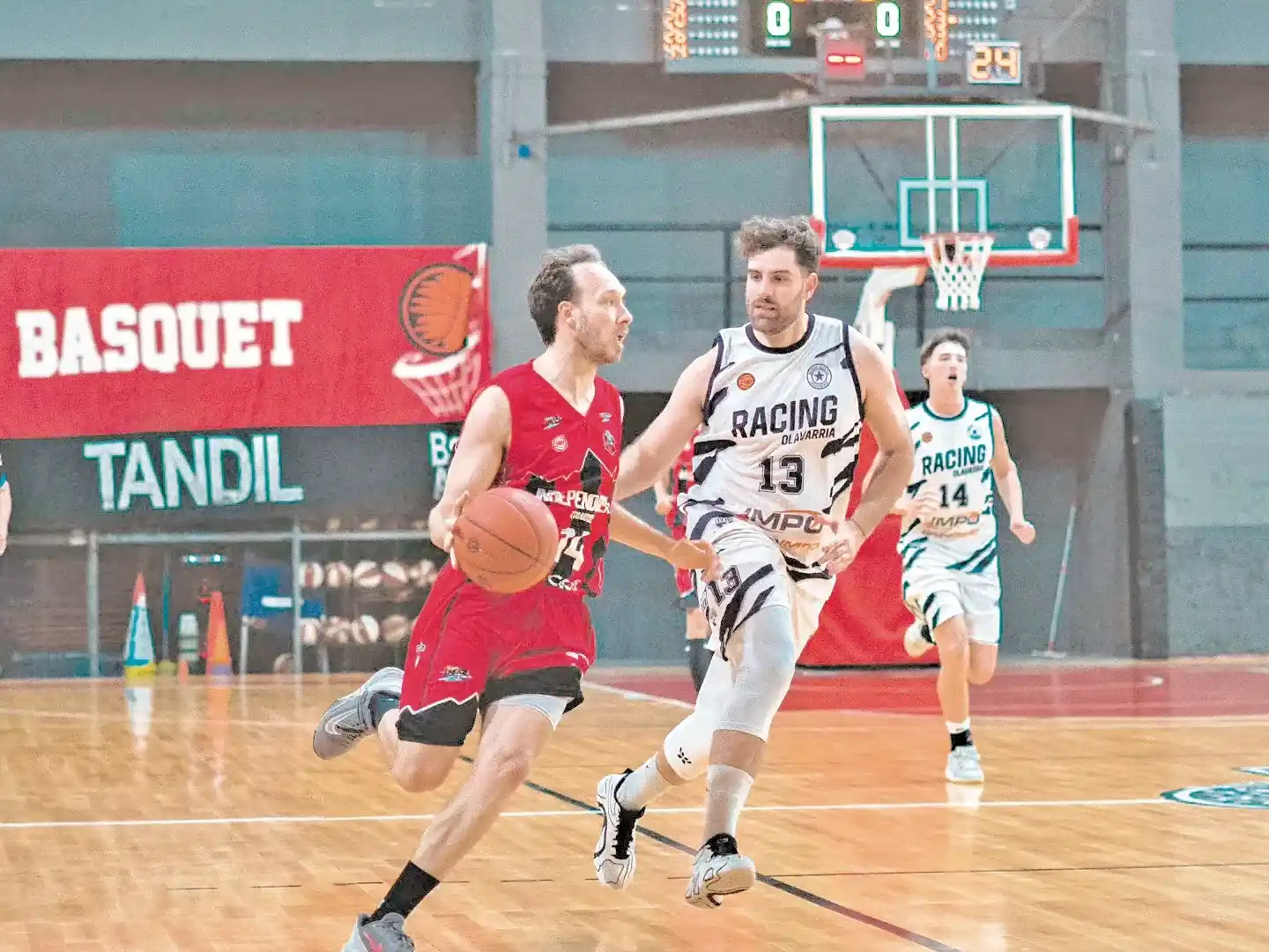 Una imagen de la victoria sobre Racing en la última fecha.

Foto: Nicolás Pintueles.