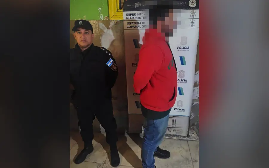 El detenido