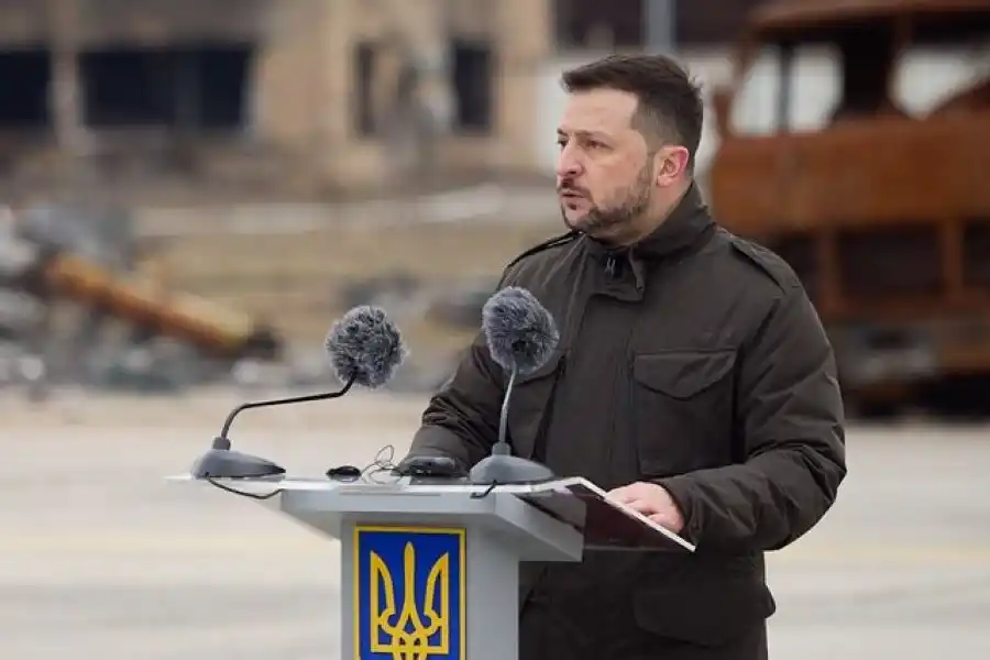 Zelenski reveló que negocia con Argentina coproducir armamentos