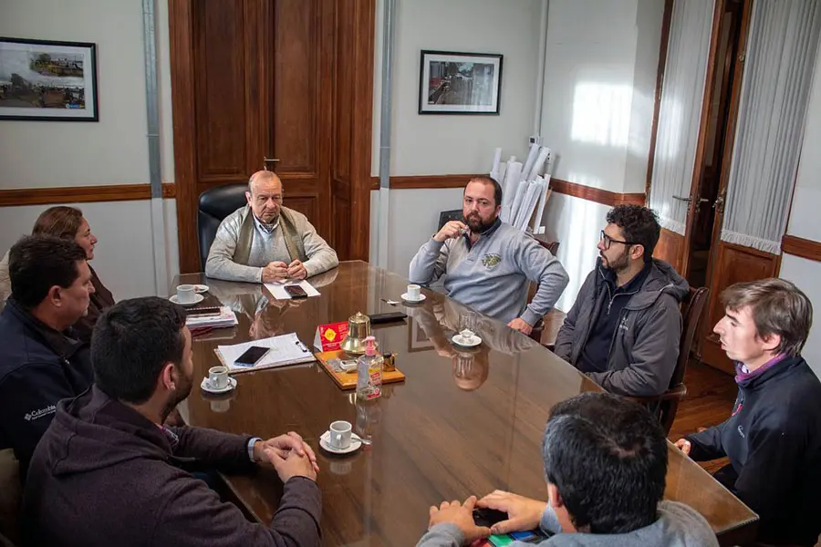 Coordinan obras en Tres Arroyos