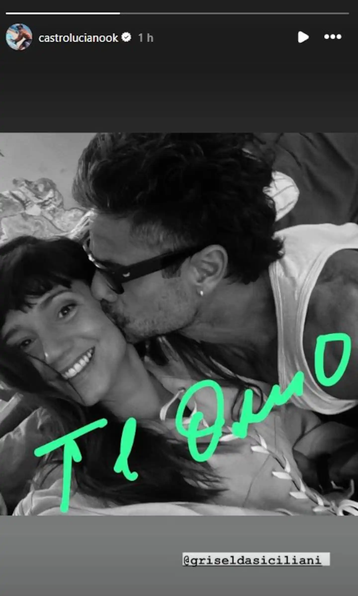 Luciano Castro y Griselda Siciliani