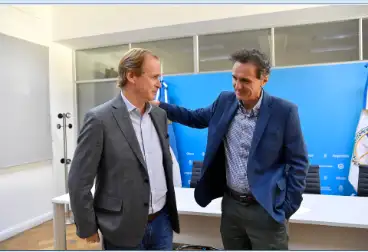 Bordet avanzó con Katopodis en gestiones de importantes obras para la provincia