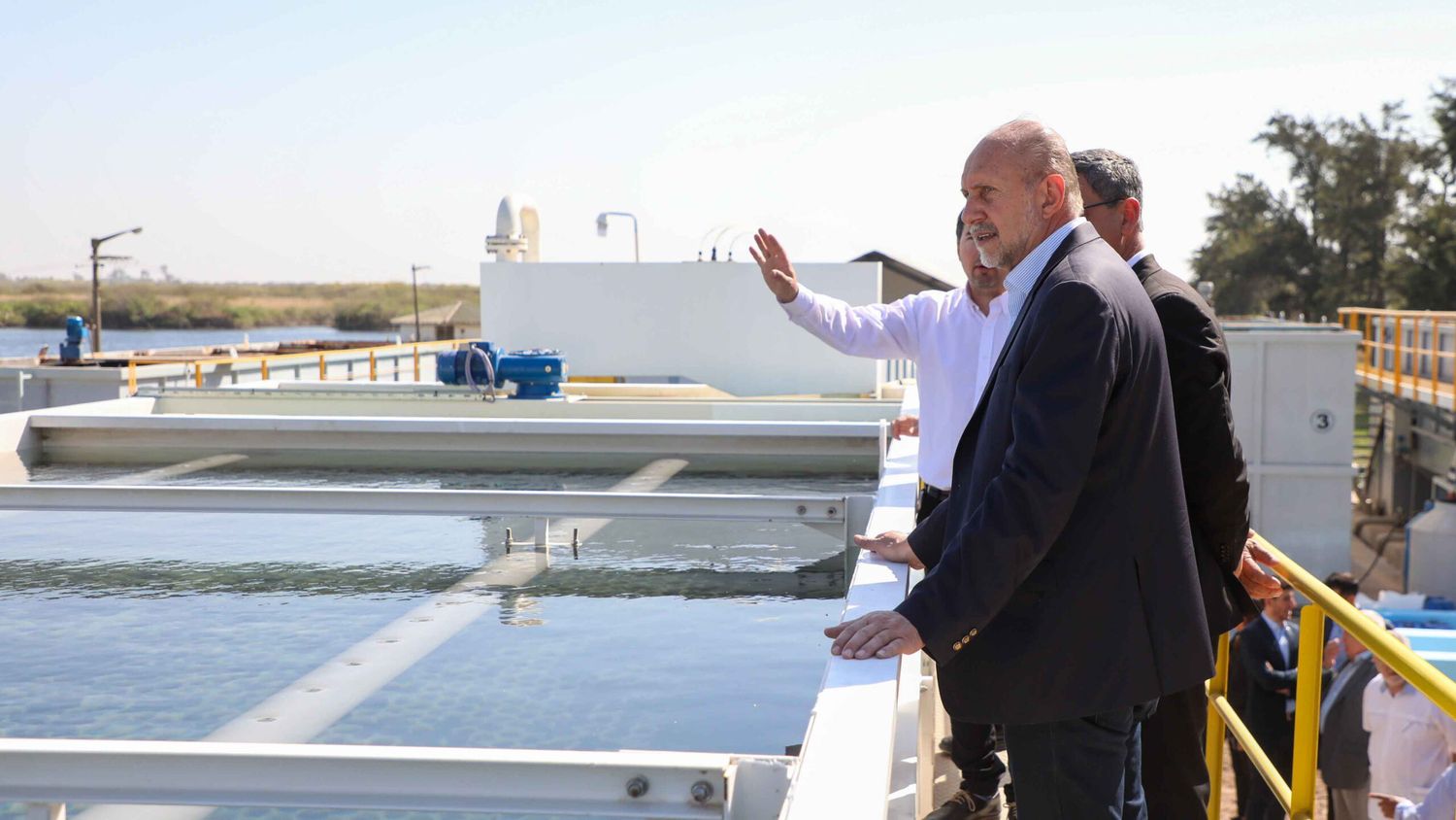 Inauguraron la ampliación de la Planta de Agua Potable de Tostado