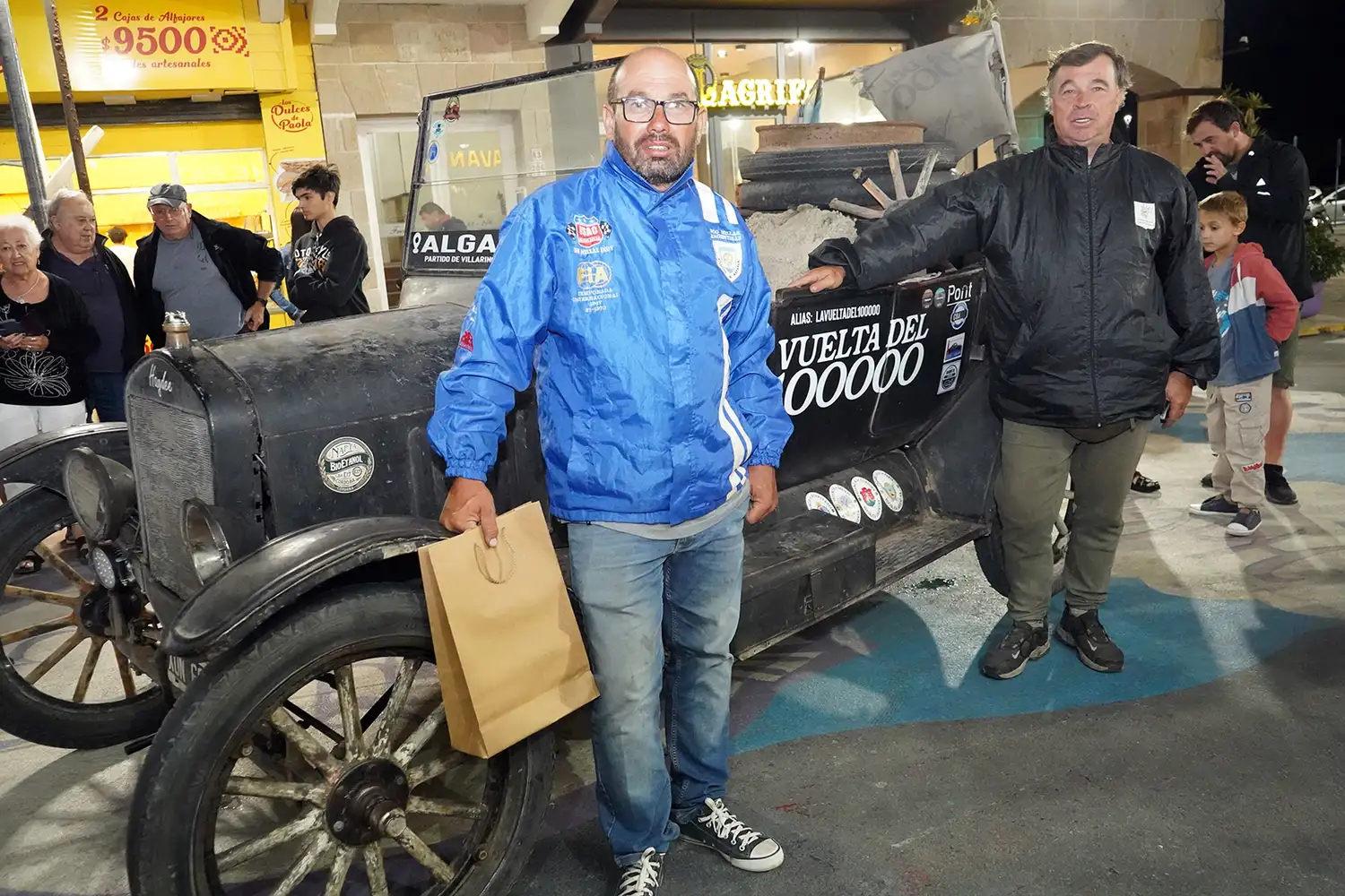 Amigos de la vida. Julio Dupont junto a Pablo Rancaño