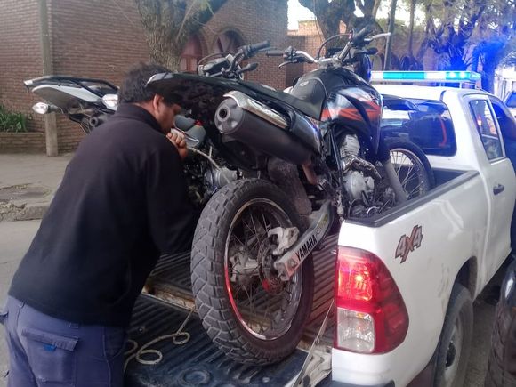 Operativos de tránsito: secuestraron 12 motos, un auto y un caballo