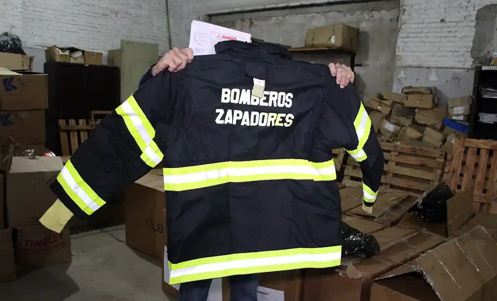 Bomberos Zapadores cuentan con nuevo equipamiento
