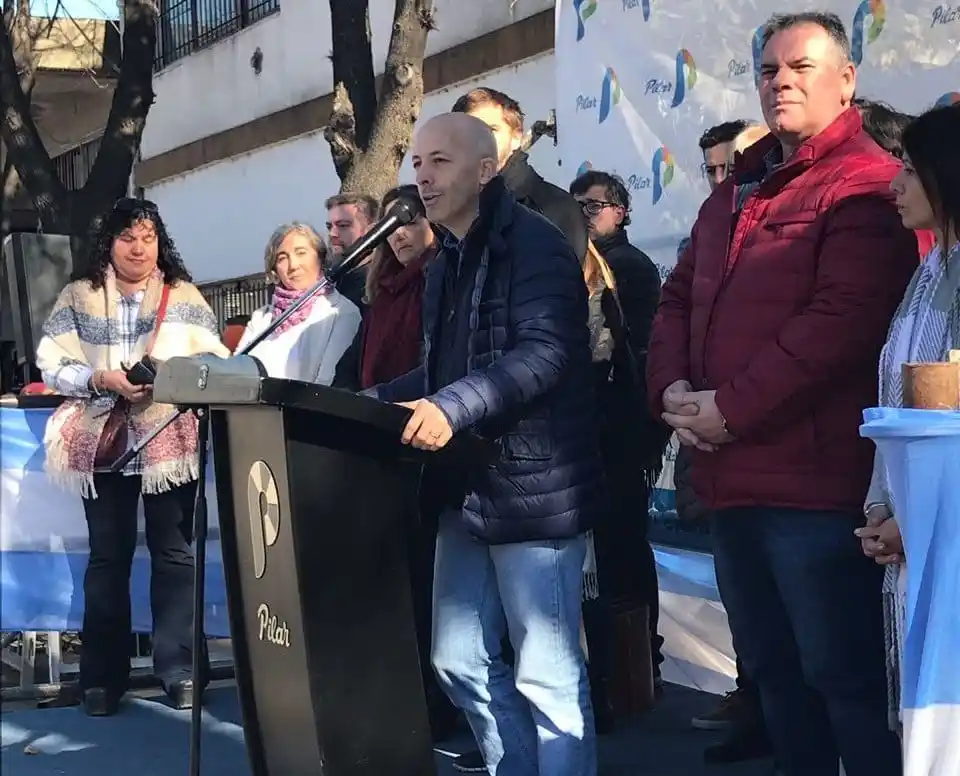 Pilar: Nicolás Ducoté participó de la Fiesta Patronal de Derqui