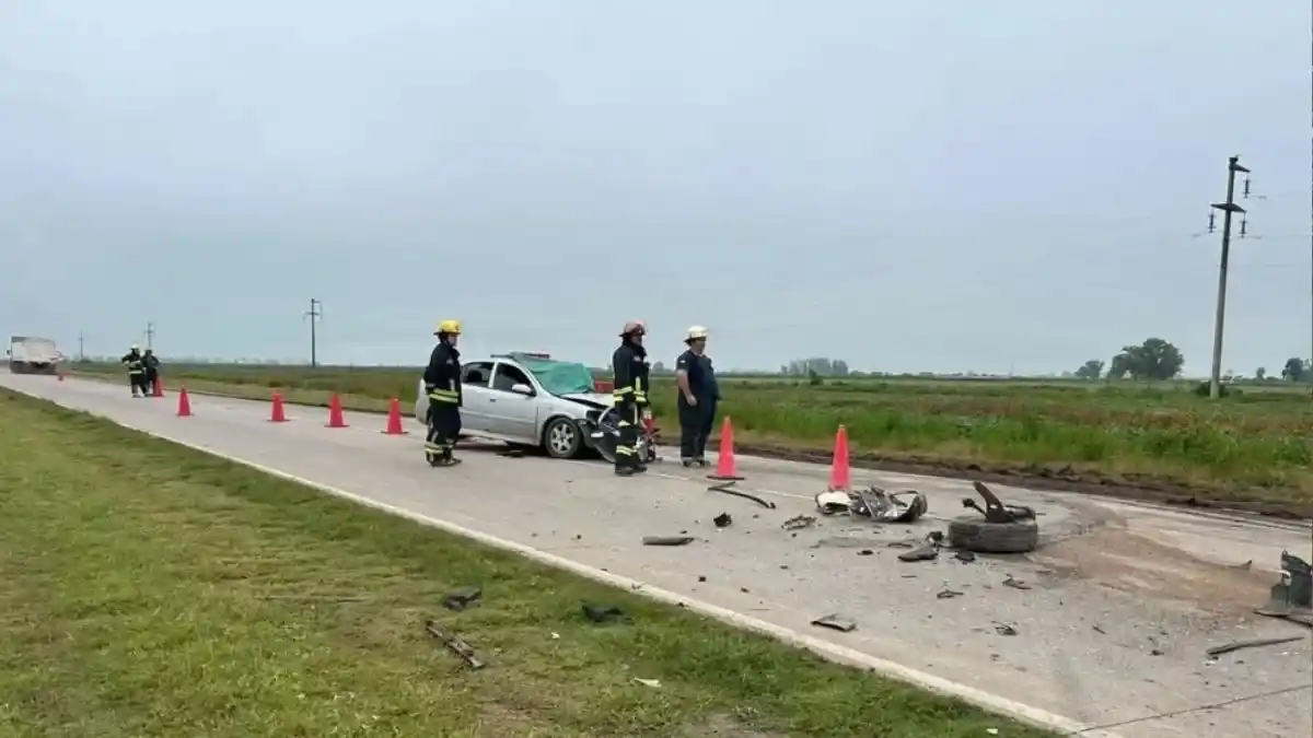 accidente choque fatal brinkmann ruta provincial 1 - 3