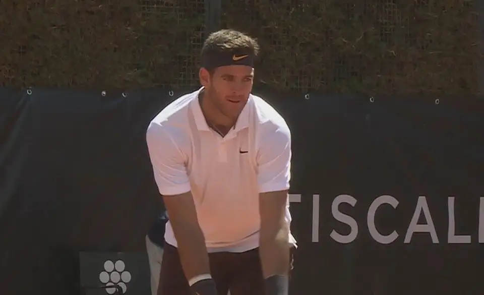 Del Potro arrancó con un triunfo en el Masters 1000 de Roma