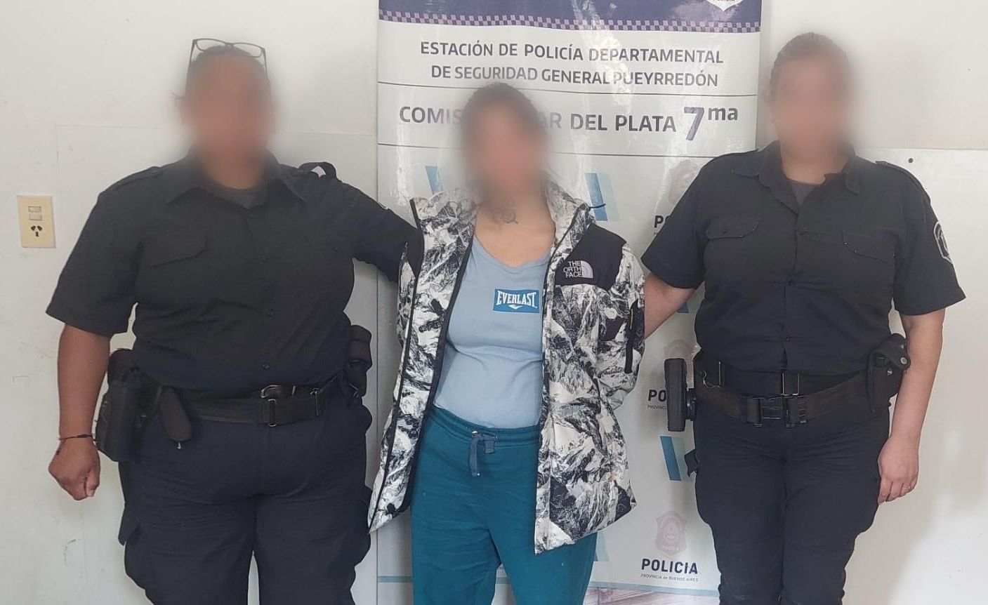 La ladrona quedó en libertad.