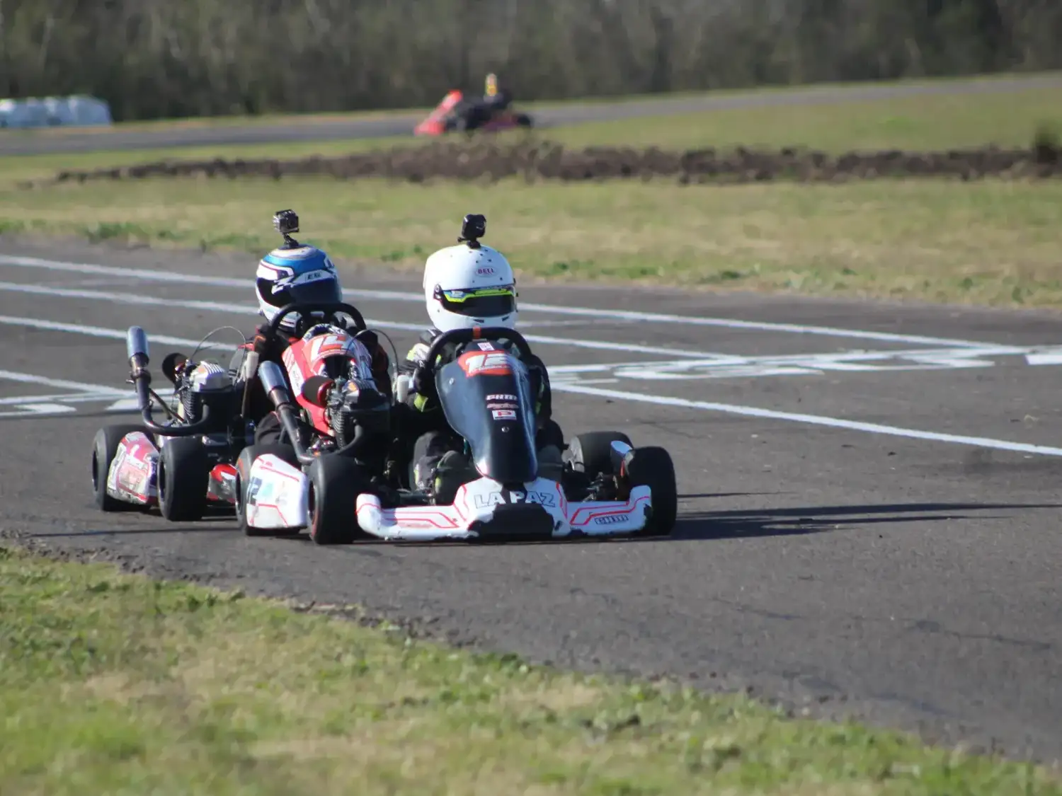 Con series completadas, el Kartódromo Jorge Frare vivió una intensa jornada del Entrerriano de Karting