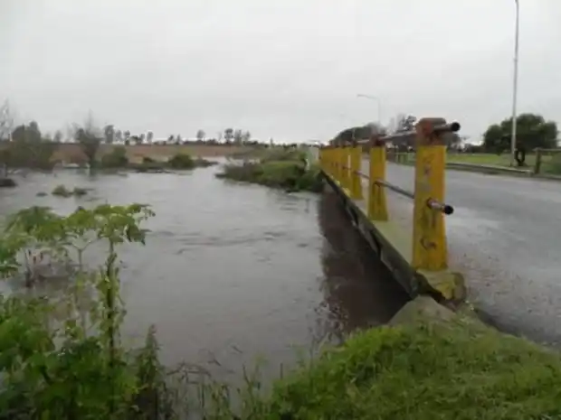 Posibles inundaciones en Viale