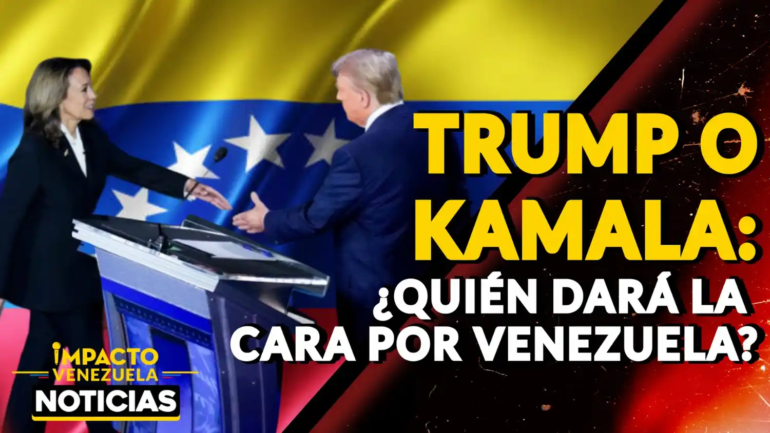 TRUMP O KAMALA ¿Quién dará la cara por Venezuela?- VIDEO