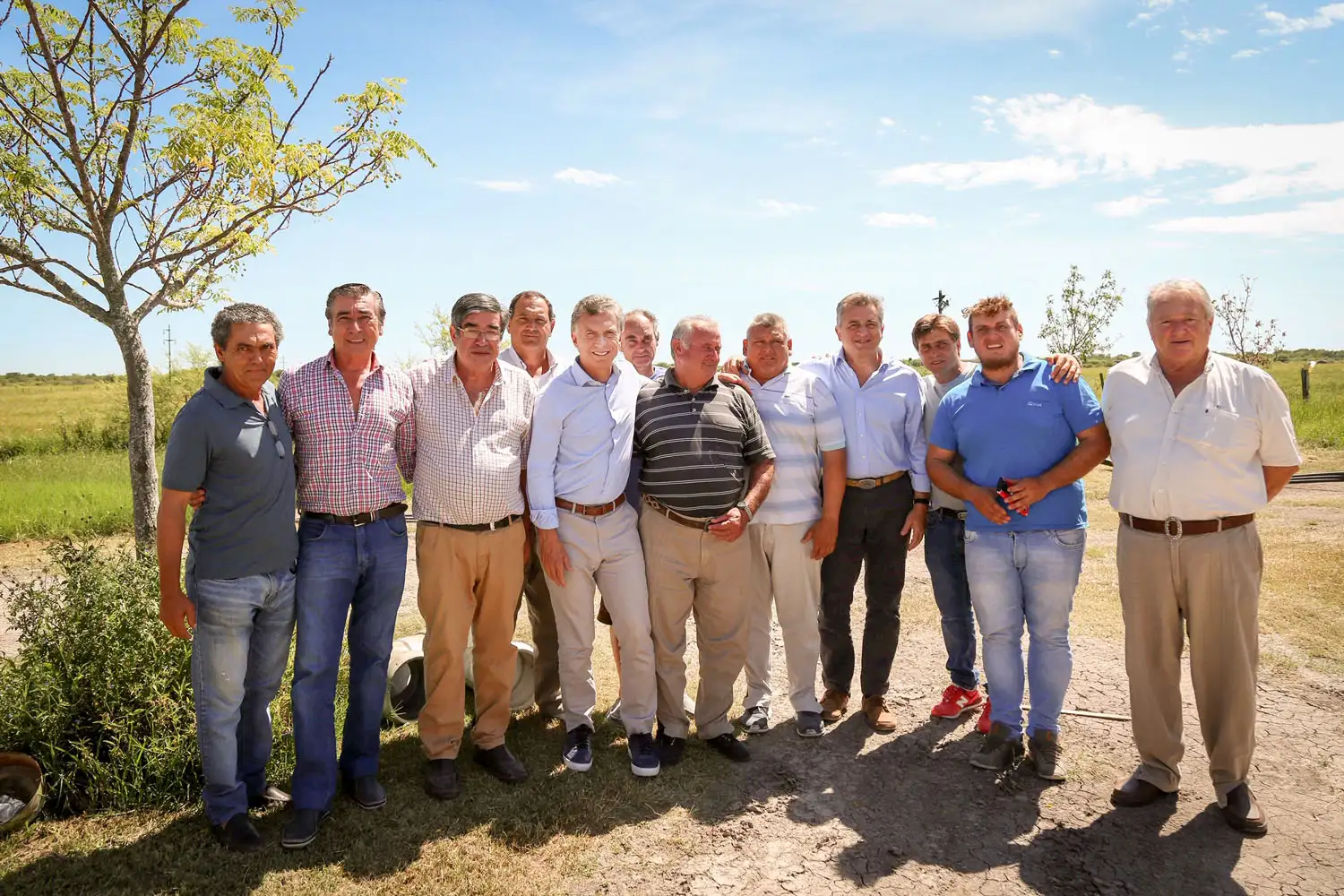 Macri se reunió con productores afectados por las inundaciones