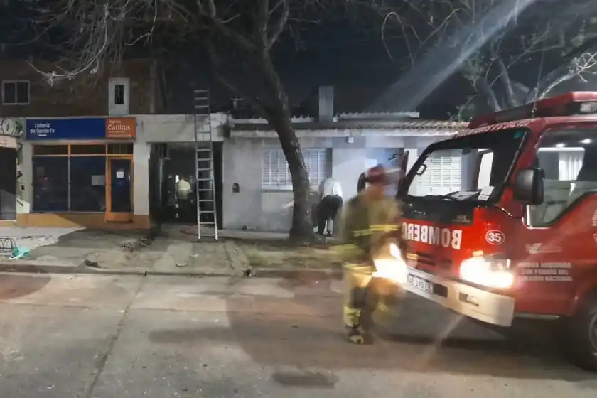 Incendio fatal: una mujer de 83 años murió atrapada en su domicilio